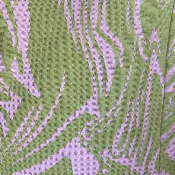 Zara Crop Top-light green/pink - Picture 4 of 6